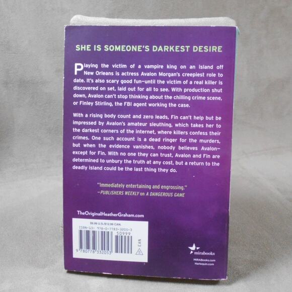 The Forbidden by Heather Graham Paperback 2021 Krewe of Hunters #34 - Picture 3 of 7